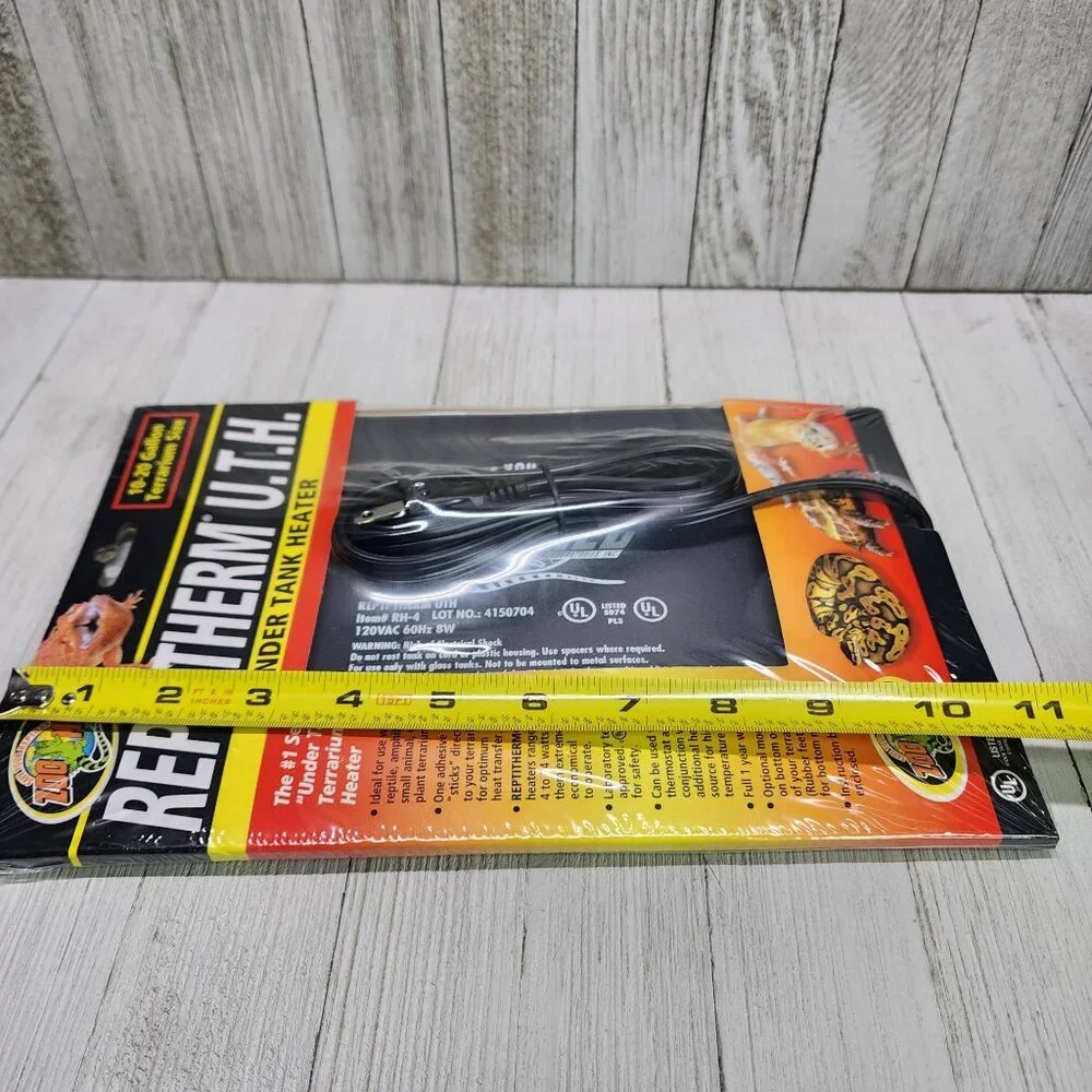 Zoo Med ReptiTherm U.T.H. Under Tank Heater - 10-20 Gallon Terrarium Size